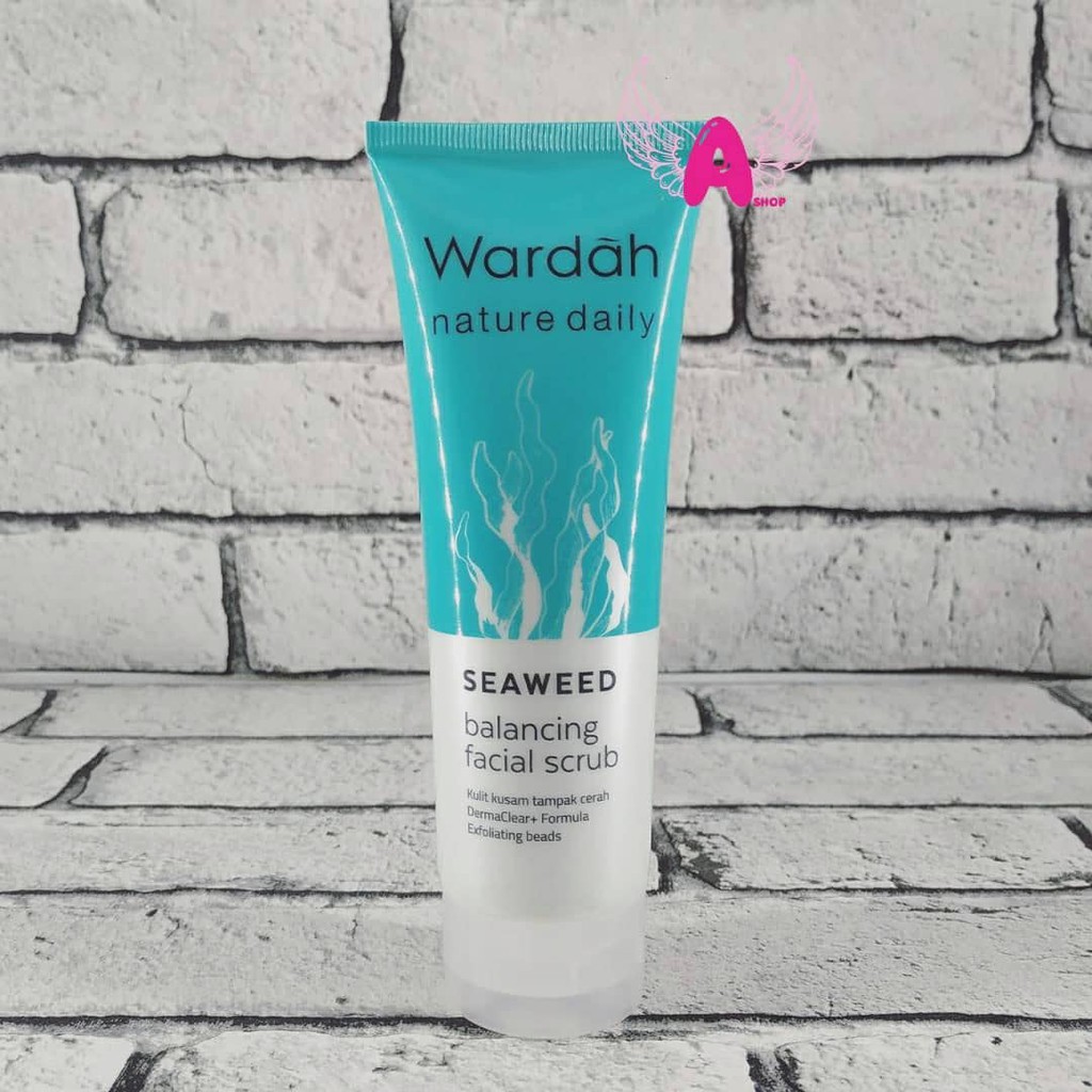 Wardah Seaweed Balancing Facial Scrub