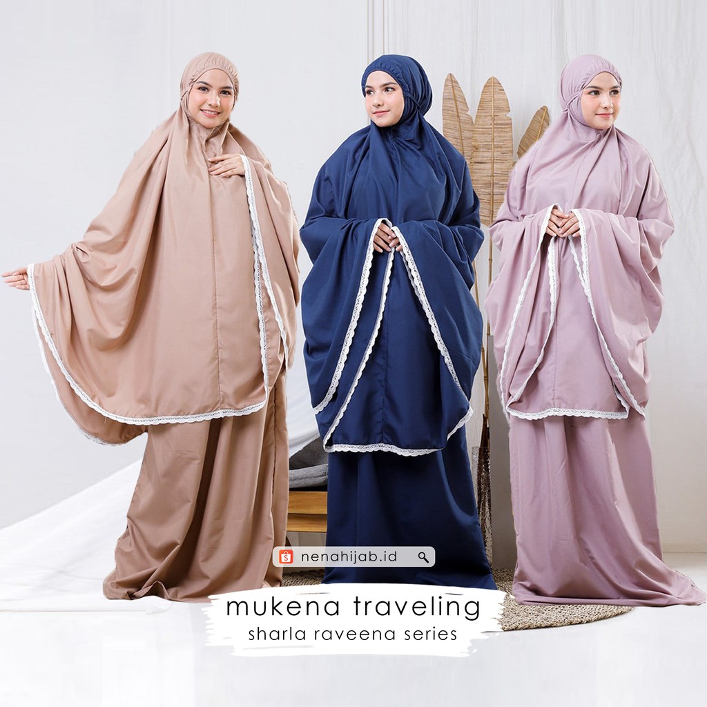 Mukena Traveling Sharla / Mukena Traveling Jumbo