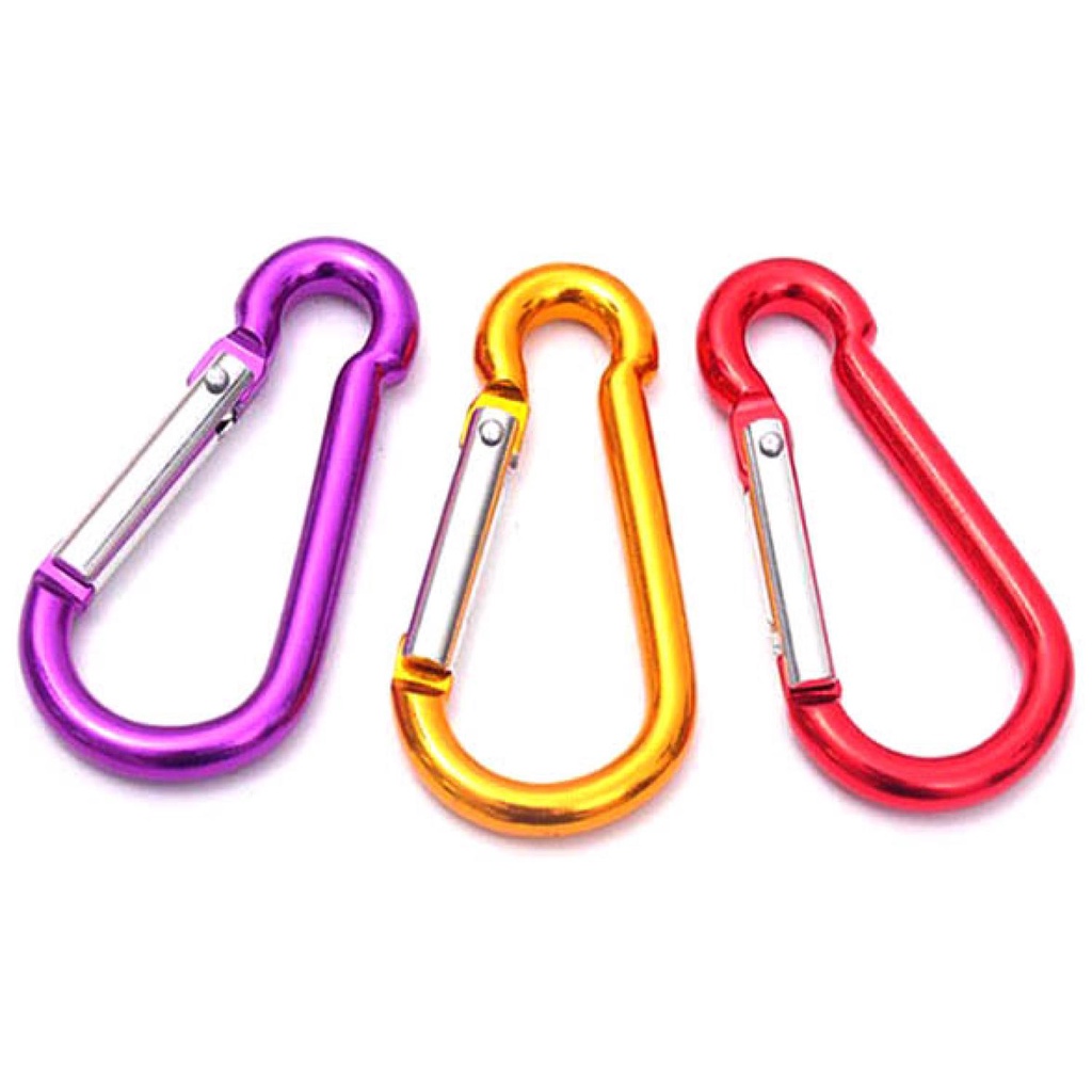 Gourd Type Carabiner Buckle Hanging Aluminium 100mm 25KG - CBNR99