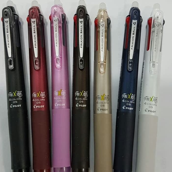 

Pulpen Pilot Frixion Clicker 4 in 1( Pulpen 4 Warna ) Atk