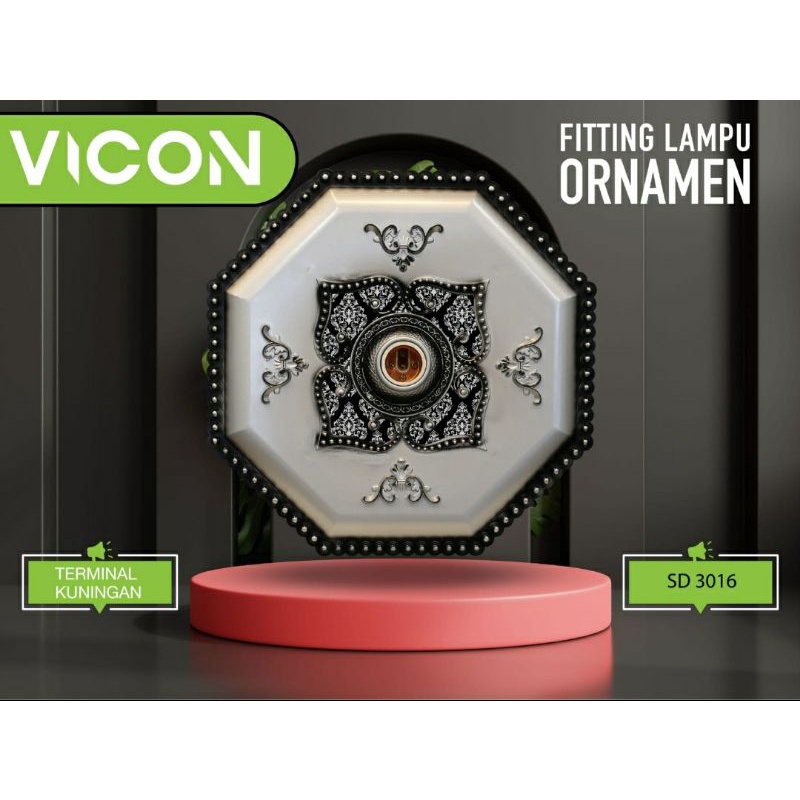 Fitting Lampu Ornamen "VICON"