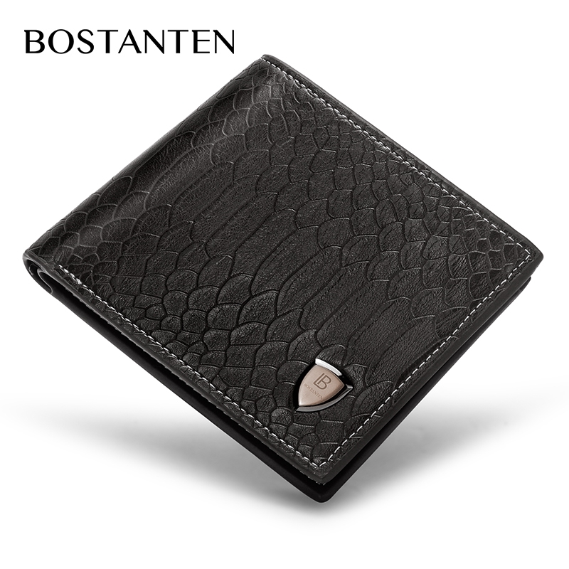 BOSTANTEN Fashion pria Kualitas Tinggi Dompet Pendek BOSTANTEN Fashion pria Kualitas Tinggi Dompet Pendek