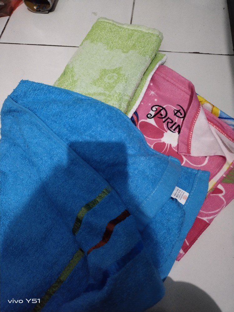 Rc Terry Palmer Handuk Mandi 50x100cm Printing / Handuk Travel / Handuk Mandi Motif Printing