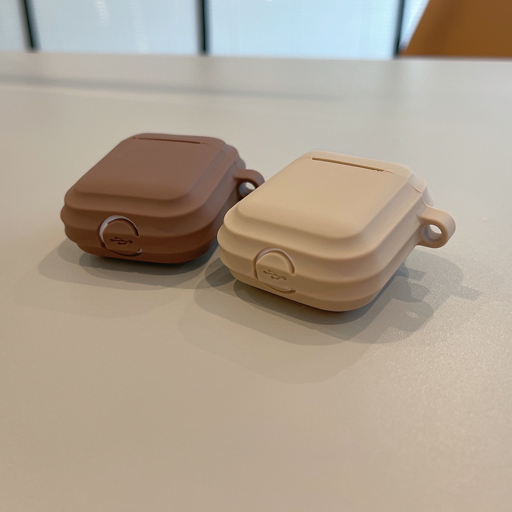 Case Earphone Bluetooth Motif Api Untuk Apple AirPods 1 2 pro