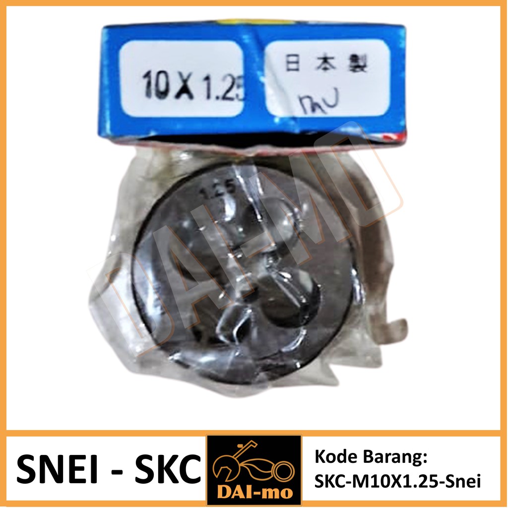 Perkakas Tukang Senai M10x1.25 SKC Snei M10 x 1.25 Alat Senai M10 x 1,25 Tap Snay Mata Snai 10x1,25