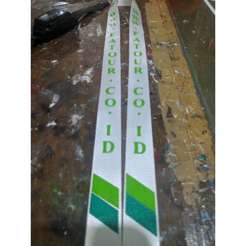 

tali lanyard id card sablon 4 warna 1 sisi