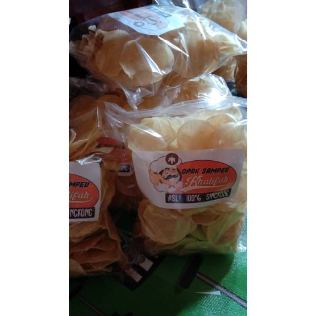 

Kerupuk Singkong / opak singkong
