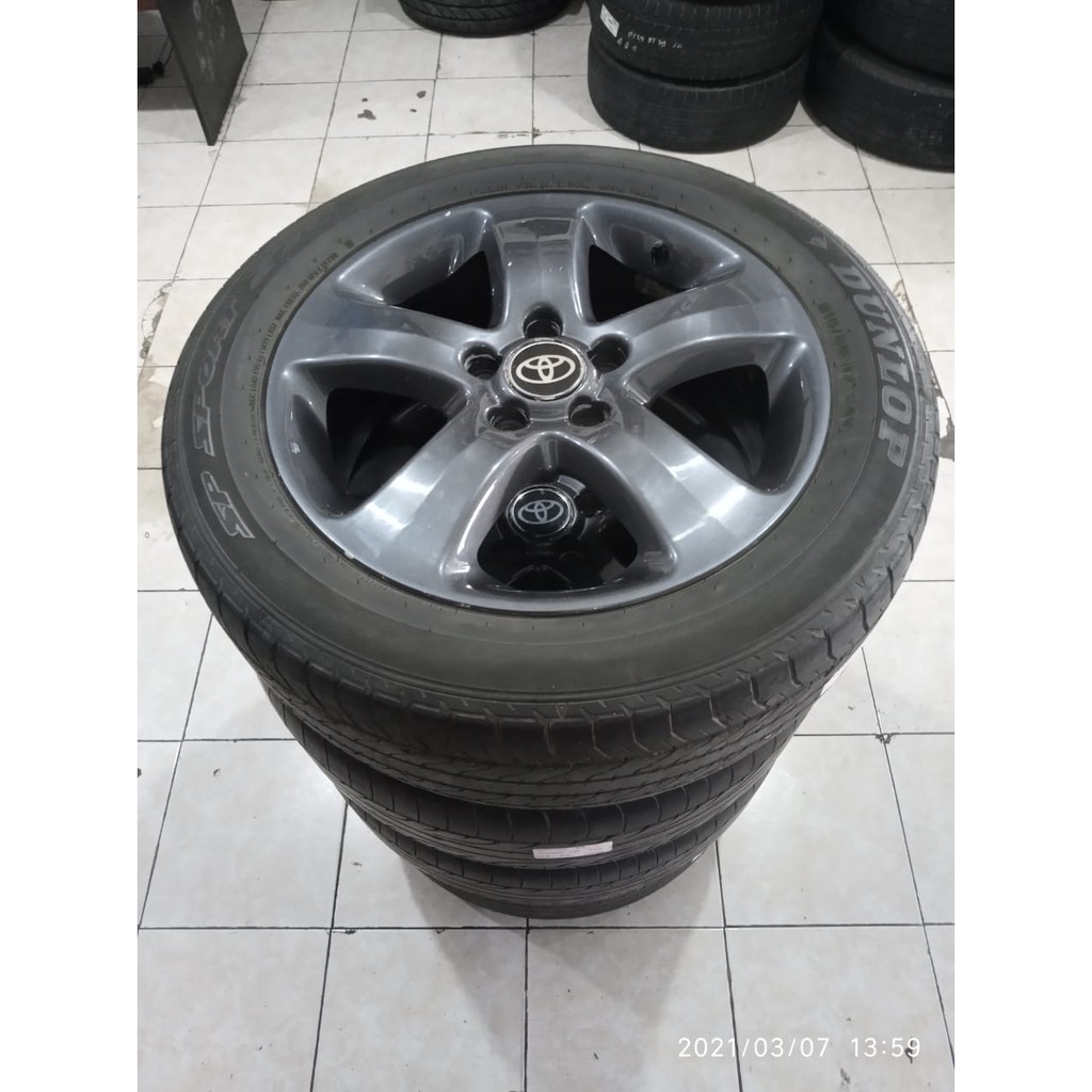 velg mobil bekas crv ring 17x7 pcd 5x114 seken murah plus ban