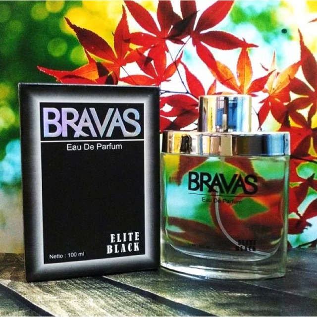 parfum wanita BRAVAS ELITE BLACK 100 ML - ORIGINAL IMPORT