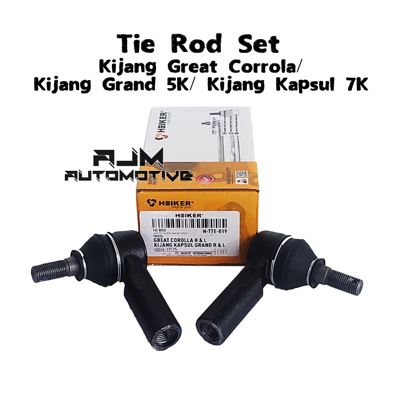 Tie Rod Set Kijang Grand 5K Kijang Kapsul 7K Kijang Great Corolla Heiker