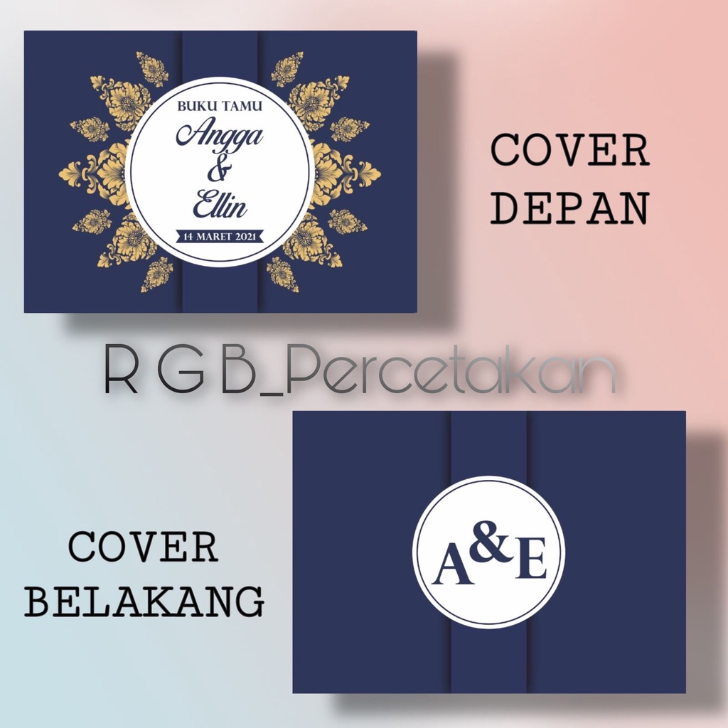 

Buku tamu / Guestbook / Buku tamu pernikahan
