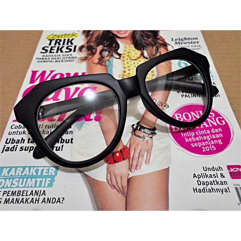 Kacamata Fashion Clear Frame