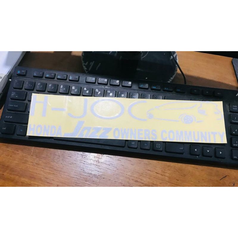 Sticker Cutting Mobil Honda Jazz