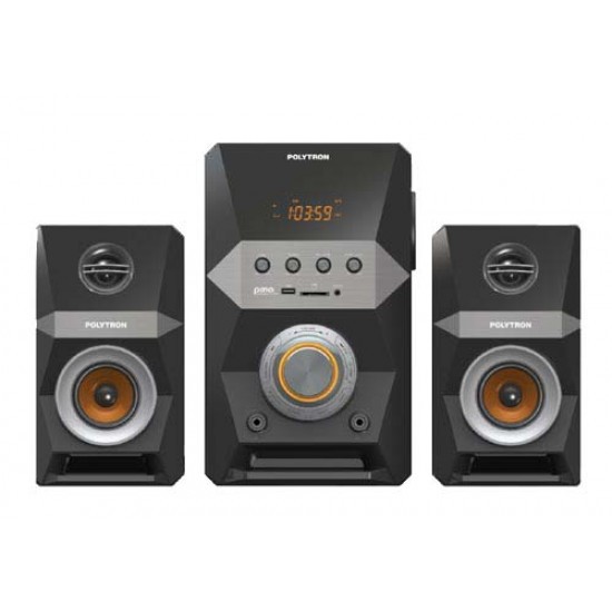 SPEAKER AKTIF POLYTRON PMA 9502 / PMA 9522 SPEAKER BLUETOOTH ( KAROKE + RADIO FM )