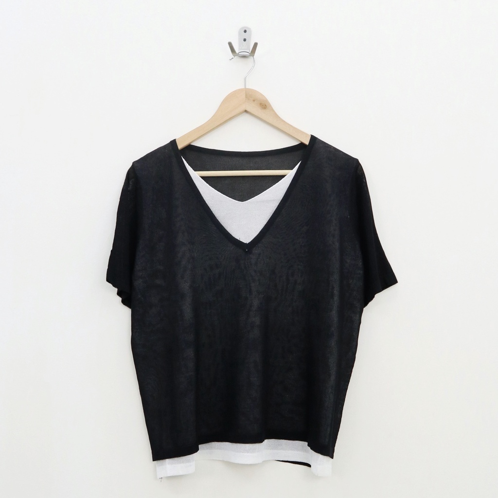 Cessi knit top blouse -Thejanclothes