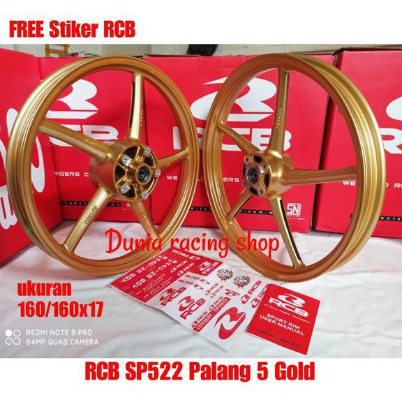 Velg Racing Rcb Mx King Palang 5 Gold-Velg Racing Boy Mx King