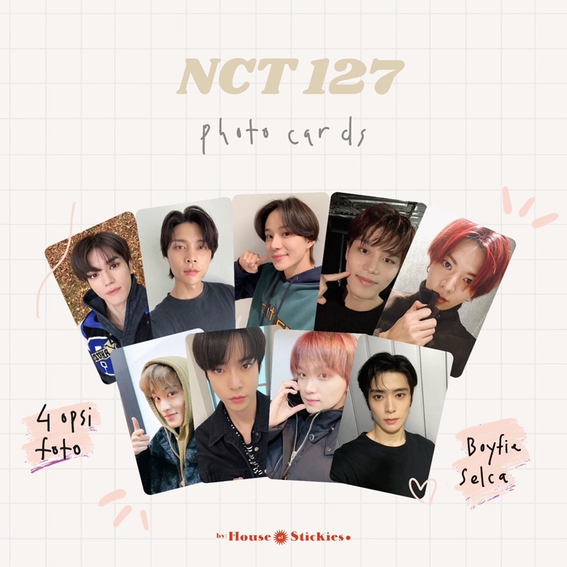 NCT 127 Unofficial Photocard (Boyfie Selca Ed.)