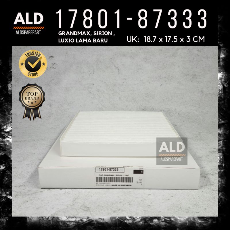 Filter AC kabin Granmax / Sirion / Luxio New Old (17801-87333)