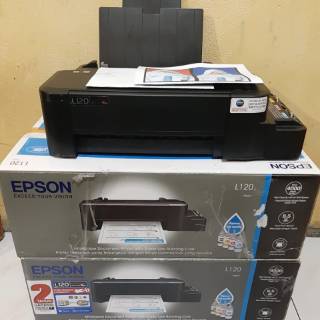 Jual Ready printer Epson L120 pakai dus kondisi normal siap pakai
