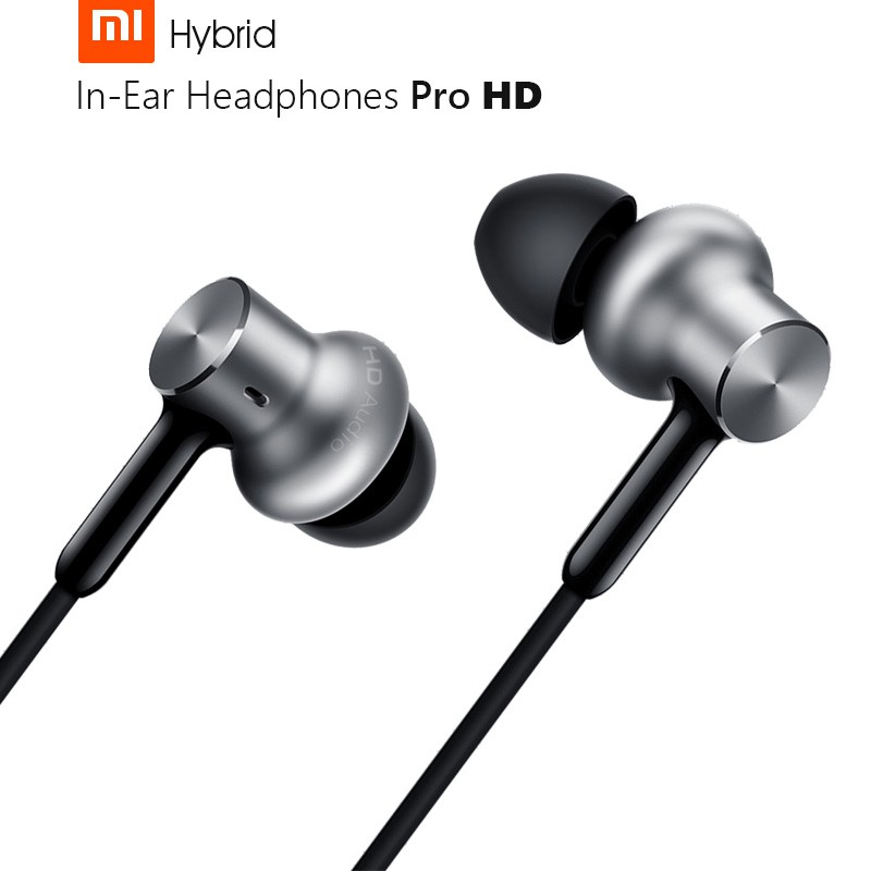 Headset XIAOMI Mi in-Ear Headphones Pro HD Hybrid original100%Asli