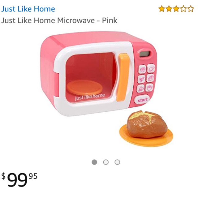 microwave toy just like home