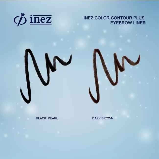 Inez Cosmetics Colour Contour Plus Eyebrow Pencil Liner / Pensil Alis