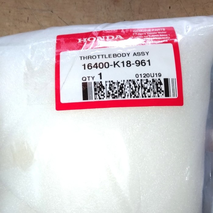 (100% ASLI ) Throttle Body Versa FI (16400-K18-961) bagus bos
