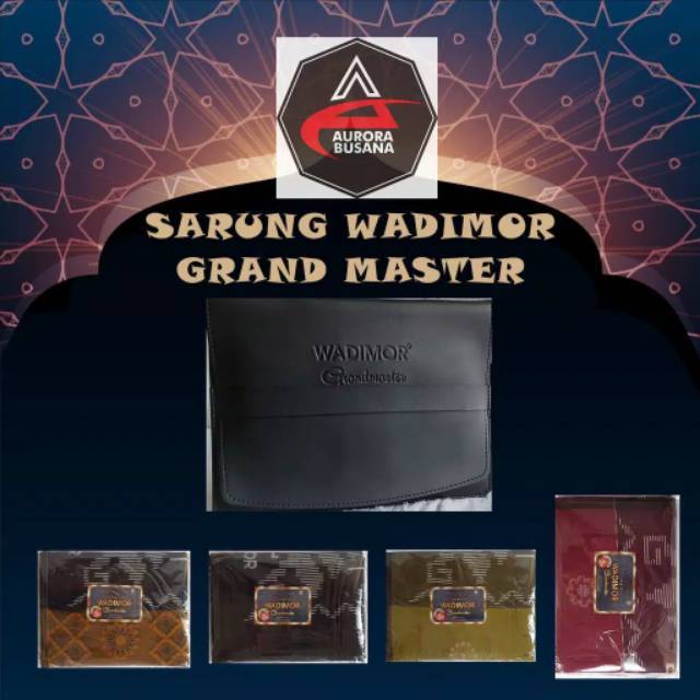 Sarung wadimor grand master-oleh oleh haji dan umroh