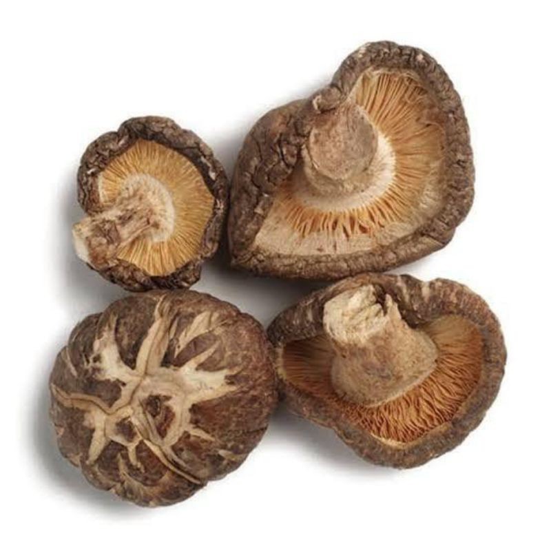 

jamur shitake 100grm/jamur jepang/jamur payung/hio kou/Hiongku