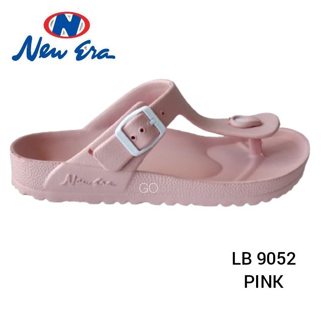 gos SANDAL NEW ERA LB E 9052 ORIGINAL SANDAL JEPIT SANDAL KARET Sandal Wanita  UKURAN 37-40