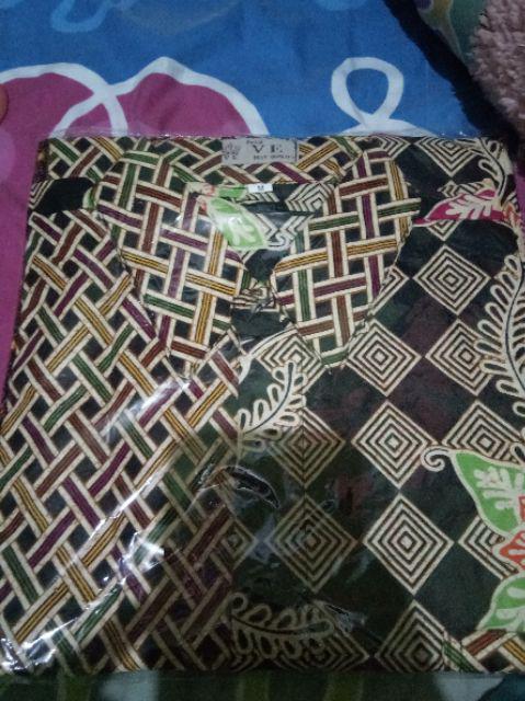 Hem Batik Kembang Catur Modern