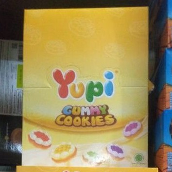 

yupi gummy cookies isi 24