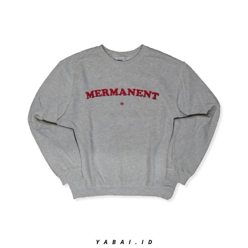 MMLG Mermanent Melange White Sweatshirt