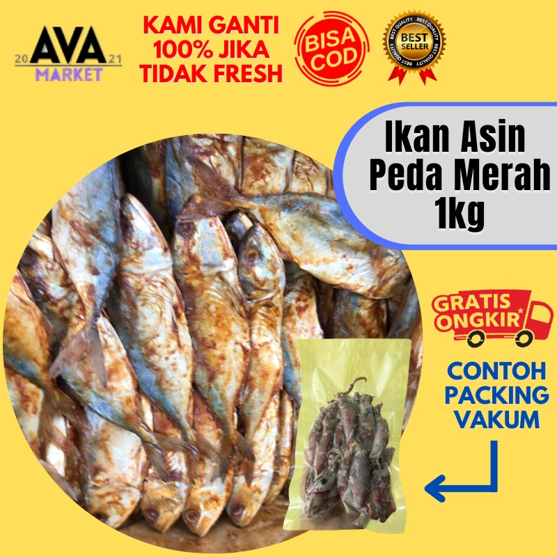 

Ikan Asin Peda Kembung Merah 1KG