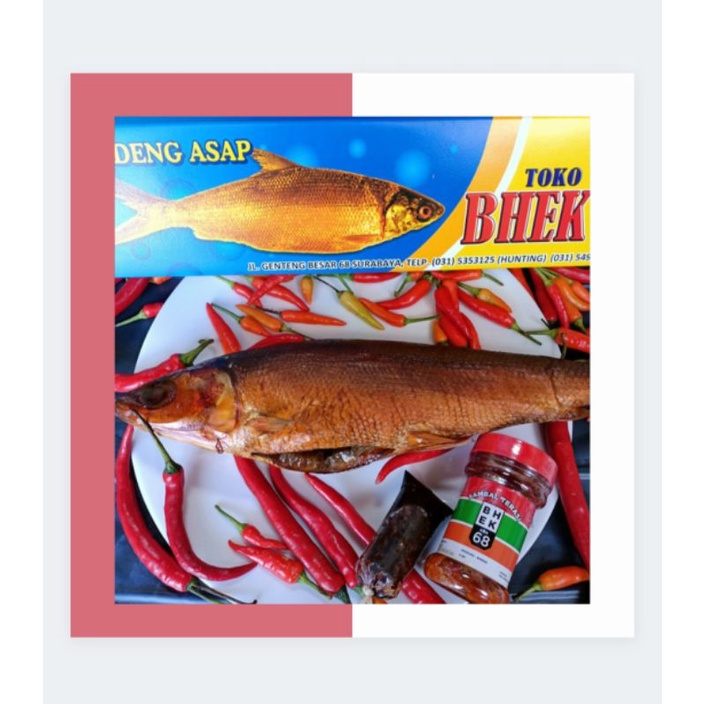 

IKAN bandeng asap ukuran sedang 400-450gr kilat 1 hari (paxel)