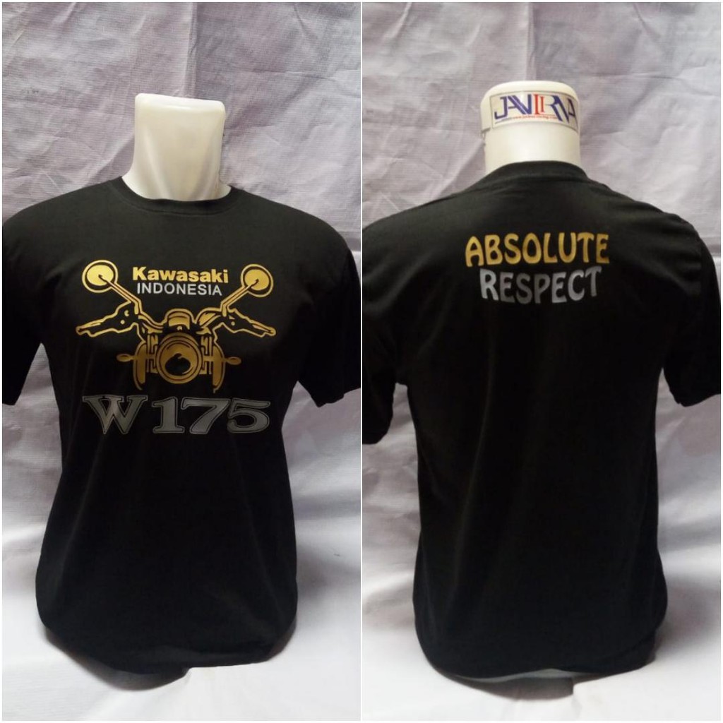 Kaos Distro Original Kaos Retro kawasaki W175