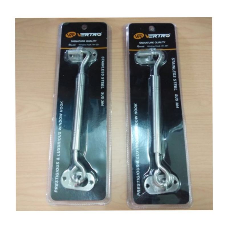 HAK ANGIN BULAT SN VERTRO 9" STAINLESS STEEL 304 (VH-001) / HAK ANGIN PENAHAN JENDELA/HAK ANGIN JEND