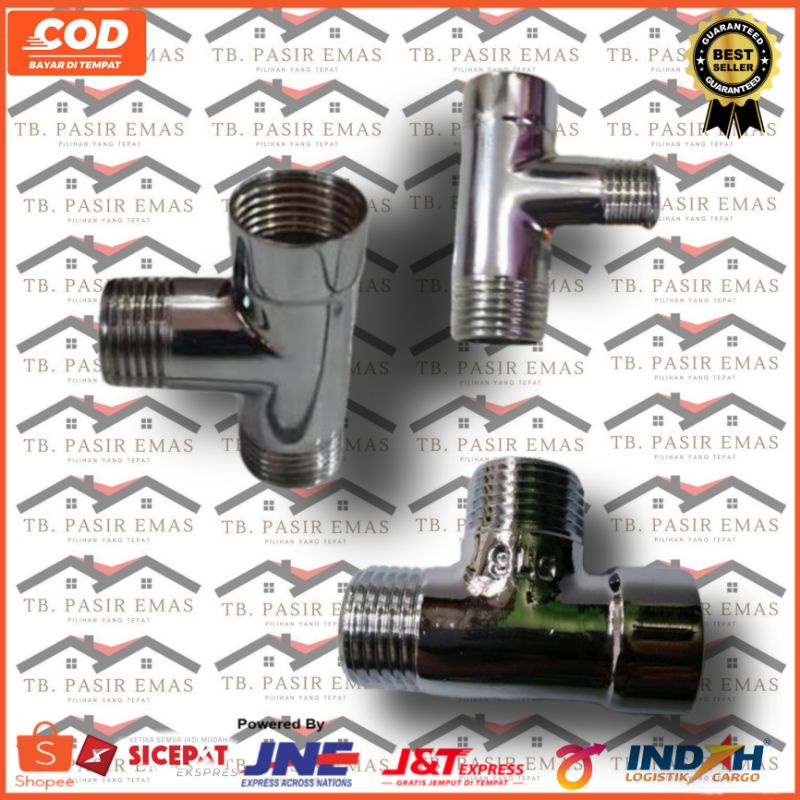 COD Termurah Tee Shower / Tee kran Shower / T / T Shower 1/2