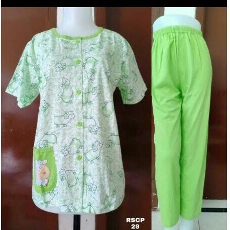 babydoll Amro celana panjang lengan pendek