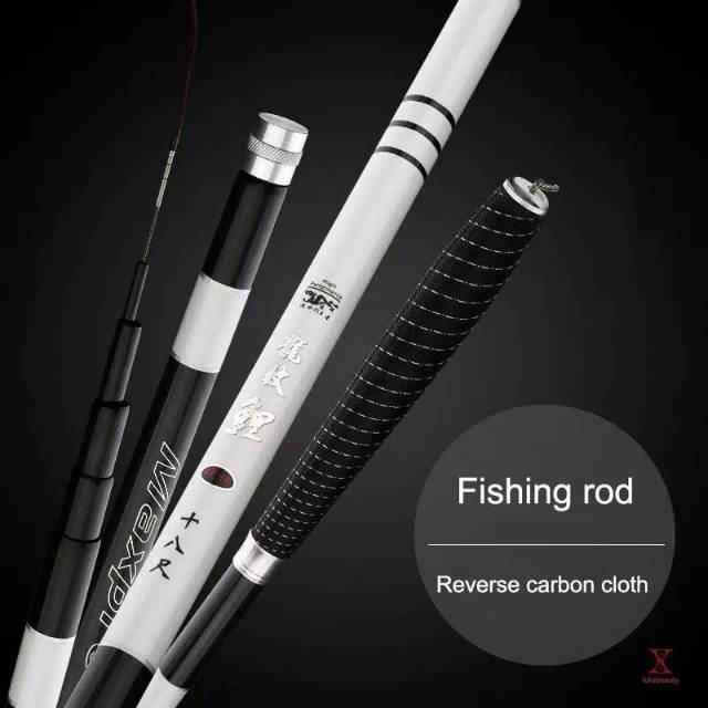 Tegek joran import high quality karbon 6,3m tegek 630