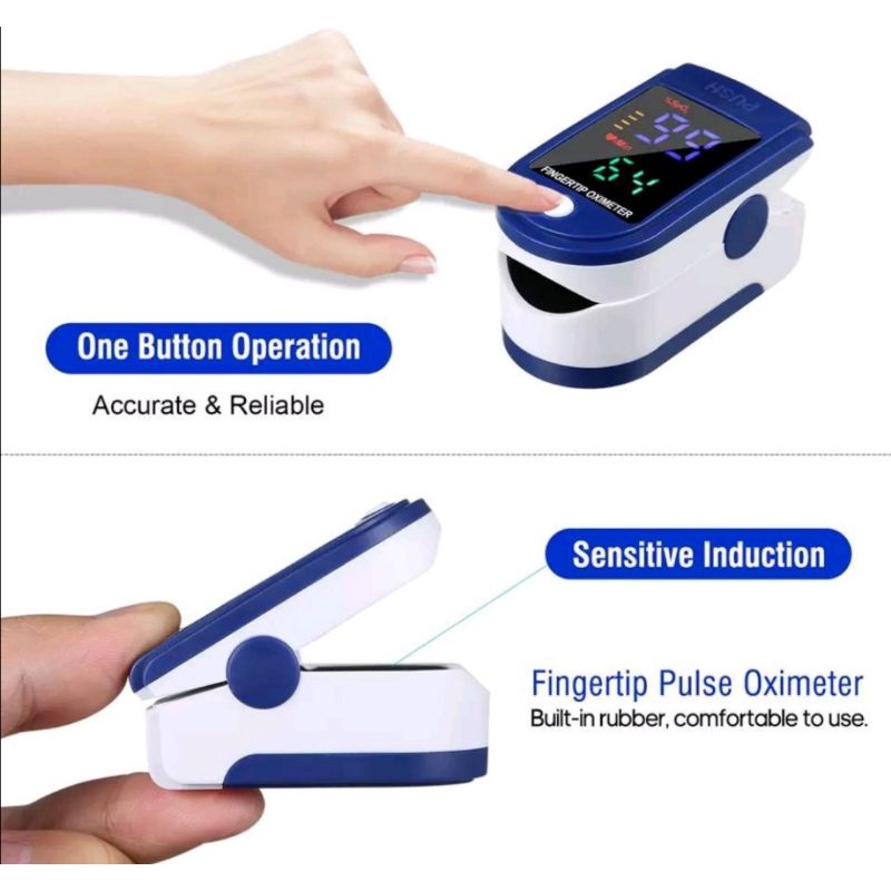 Fingertip pulse oxymeter LCD Colour P2000