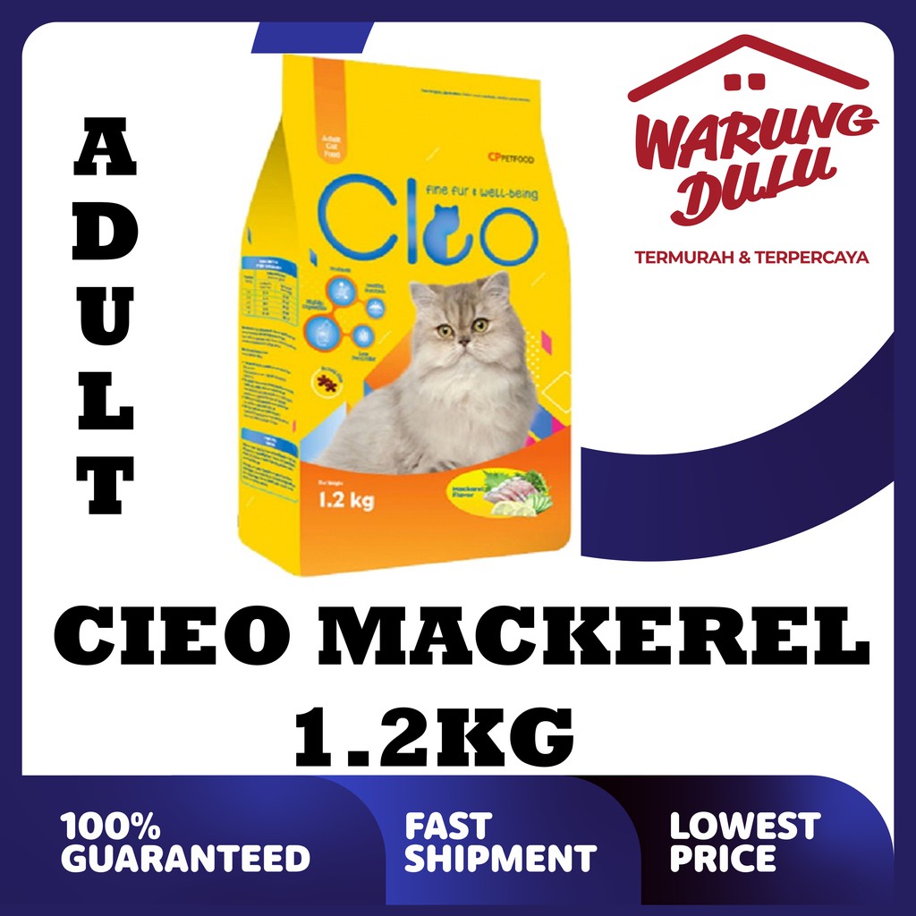 CLEO ADULT MACKEREL 1.2KG