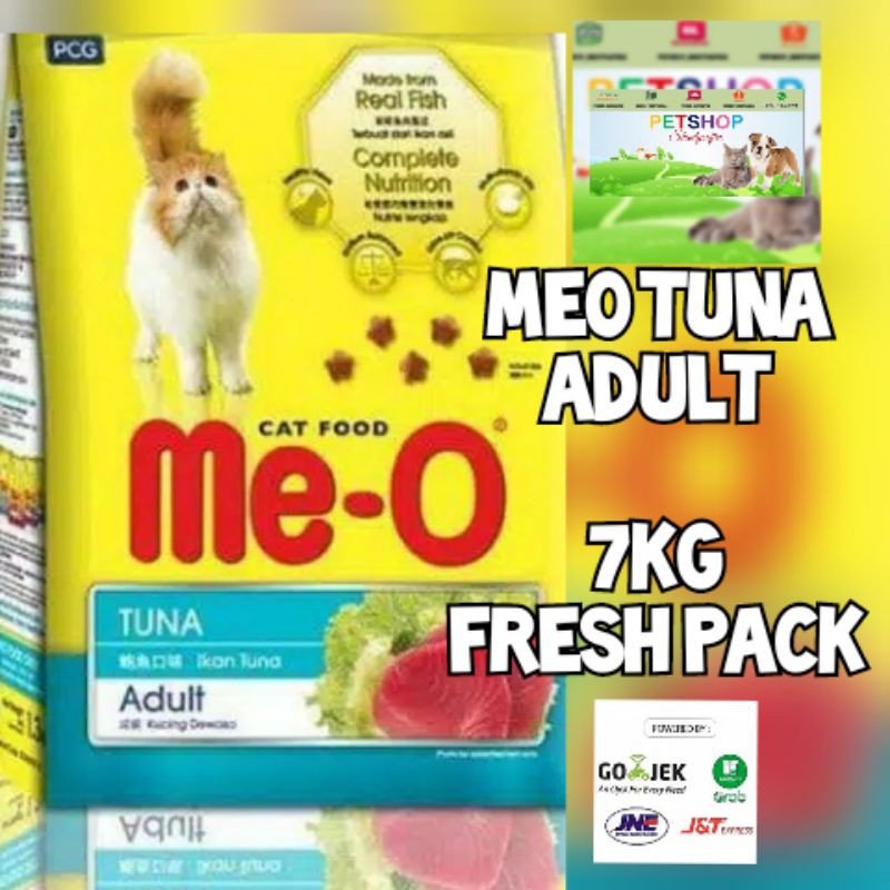 MAKANAN KUCING ME-O MEO ADULT SALMON/TUNA 7 KG FRESHPACK