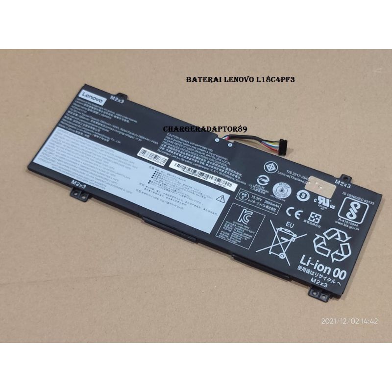 Baterai Battery Lenovo Ideapad C340 C340-14IML S540-14API Flex-14IWL L18C4PF3