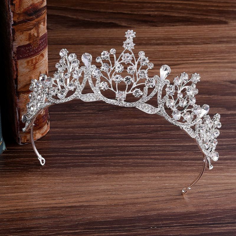 Akasia Crown Silver - Bridal Crown - Mahkota Pengantin Bridesmaid