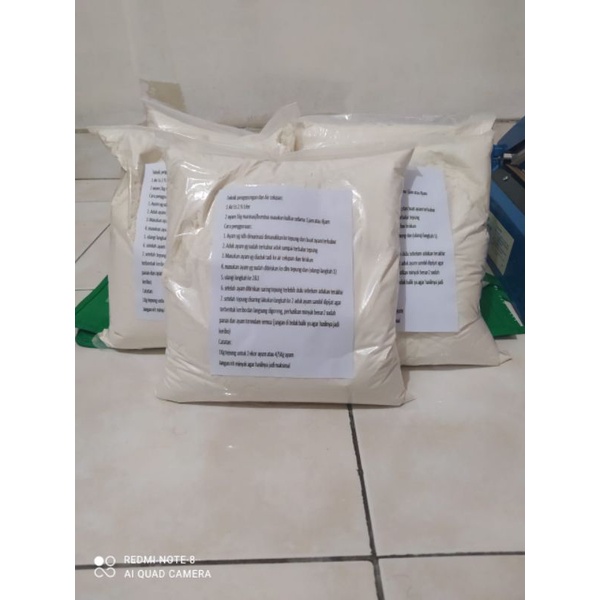 

Tepung fried chicken // Tepung kentaky crispy // Tepung Serba Guna (1kg)