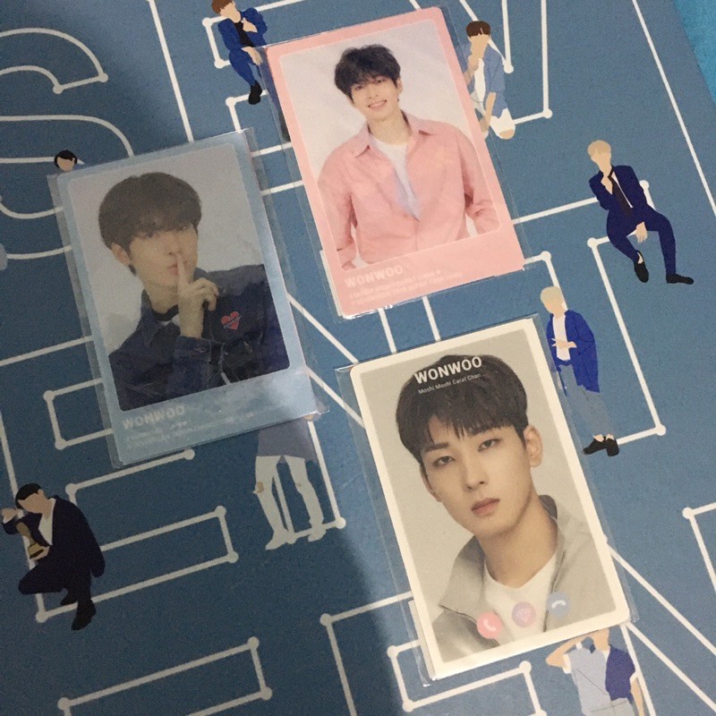 Seventeen Wonwoo Moshi Hello Card Japan