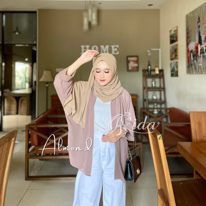 Baju atasan wanita FANNY OUTER CARDIGAN outwear baju muslim atasan wanita terbaru outer cardigan others