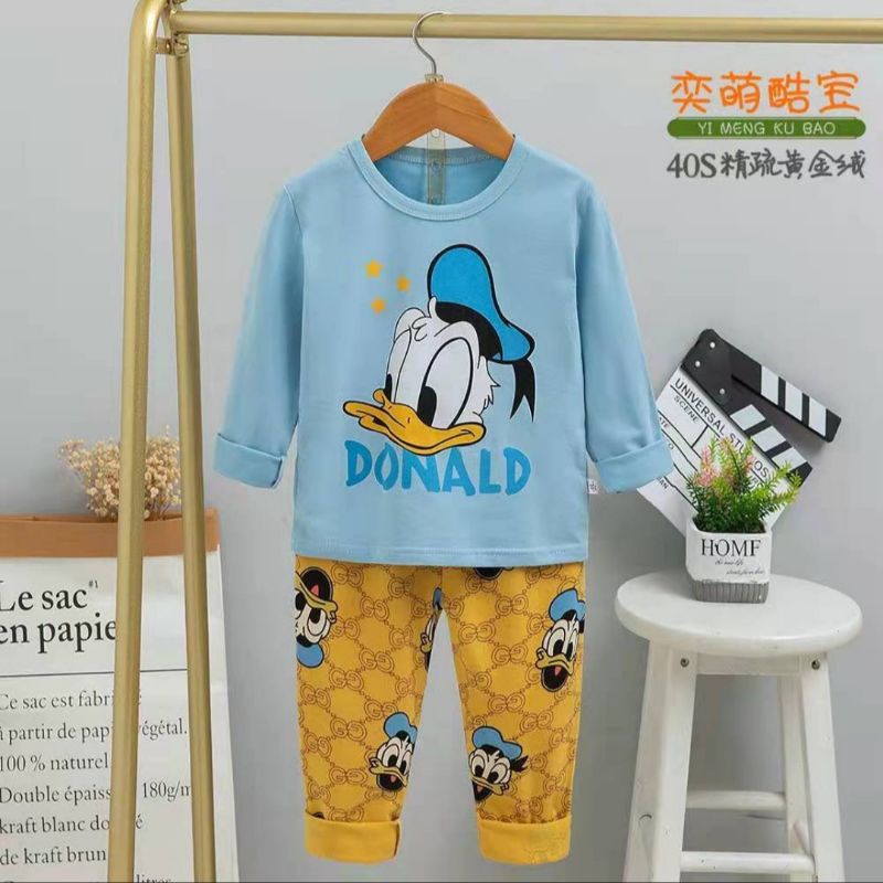Piyama Anak Import PP Kubao Donald Gucci