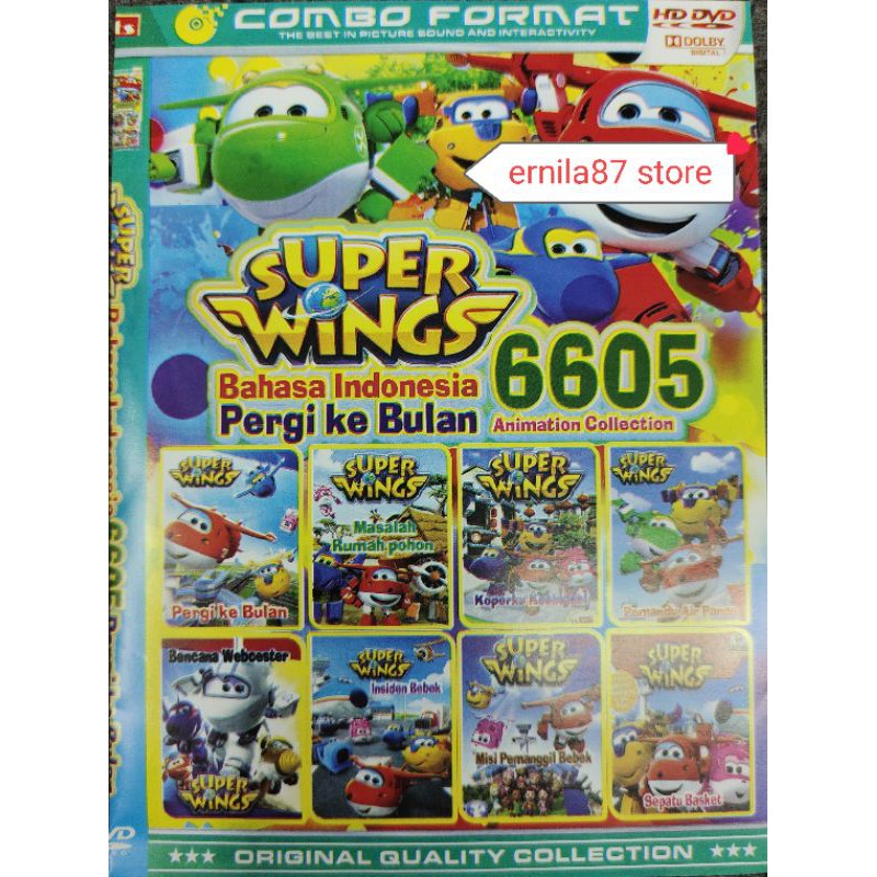 KASET KARTUN ANAK " SUPER WINGS "